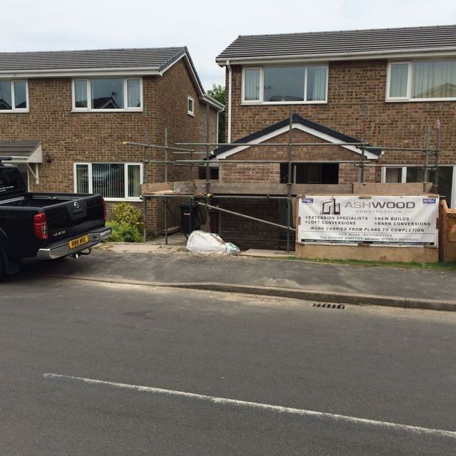 House Being Extended - House Extensions in Dronfield, Derbyshire