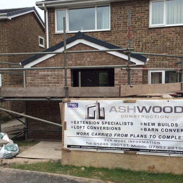 Sign - House Extensions in Dronfield, Derbyshire
